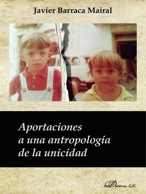 cover image of Aportaciones a una antropología de la unicidad